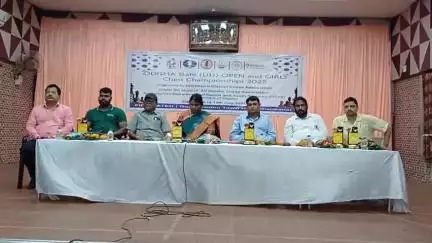 ଢେଙ୍କାନାଳ ସଦର: ସ୍ଥାନୀୟ ଗୋପବନ୍ଧୁ ଟାଉନ ହଲଠାରେ ଓଡିଶା ଷ୍ଟେଟ ଅଣ୍ଡର ଇଲେଭେନ ଓପନ ଆଣ୍ଡେ ଗାର୍ଲ୍ସ ଚେସ ଚମ୍ପିୟାନସିପ ୨୦୨୫ ଉଦ୍ଘାଟିତ
