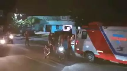 भगवानपुर: हाजीपुर-मुजफ्फरपुर मार्ग पर सराय थाने के पास तेल टैंकर की टक्कर से बाइक सवार तीन लोग गंभीर घायल