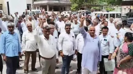 ભારતીય કિસાન સંઘ દ્વારા કલેક્ટર કચેરી ખાતે આવેદન પત્ર આપવામાં આવ્યું