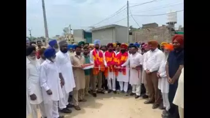 ਧੂਰੀ: ਸ਼ੇਰਪੁਰ ਵਿਖੇ ਕੁਲਵੰਤ ਸਿੰਘ ਪੰਡੋਰੀ ਵਿਧਾਇਕ ਅਤੇ ਦਲਬੀਰ ਢਿੱਲੋ ਵੱਲੋਂ 6ਕਰੋੜ10 ਲੱਖ90 ਦੀ ਲਾਗਤ ਦੇ ਨਾਲ ਵਿਕਾਸ ਕਾਰਜਾਂ ਤੇ ਰੱਖੇ ਨਹੀਂ ਪੱਥਰ