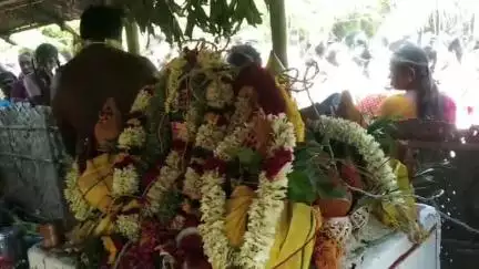 உத்தமபாளையம்: கன்னி சேர்வை பற்றி ஸ்ரீ மகா தியான லிங்கேஸ்வரர் கோவில் திரு குடமுழுக்கு நன்னீராட்டு கும்பாபிஷேக விழா