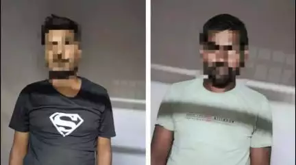 बहादुरपुर: बहादुरपुर थाना क्षेत्र में दुर्घटनाग्रस्त गाड़ी से शराब बरामद, दो लोग गिरफ्तार