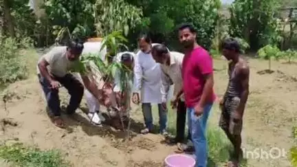 कैसरगंज: ग्राम पंचायत रुदायन लालापुरवा में 'पेड़ लगाओ, जीवन बचाओ' वृक्षारोपण कार्यक्रम का आयोजन