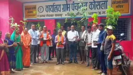 जांजगीर: जिले में 'मां के नाम' अभियान के तहत पीएम आवास लाभार्थियों के आंगन में हरियाली का संकल्प