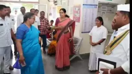 సిద్దిపేట అర్బన్: జగదేవ్ పూర్ మండలంలోనీ తీగుల్ గ్రామంలో జిల్లా కలెక్టర్ కె. హైమావతి పలు ఆకస్మిక