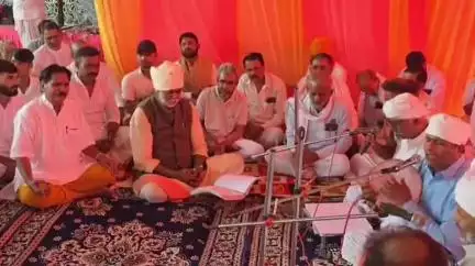 गोटेगांव: गुरु पूर्णिमा पर कैबिनेट मंत्री पहुंचे गुरु आश्रम समनापुर, किया पूजन अर्चन