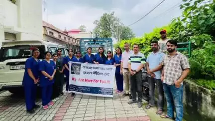 सुंदर नगर: क्रयाश फाउंडेशन की टीम ने आपदा प्रभावित क्षेत्रों के लिए भेजी राहत सामग्री से भरी गाड़ी, SDM ने की सराहना