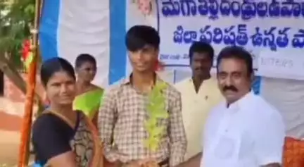 కావలి: విద్యార్థులతో సరదాగా గడిపిన కావలి ఎమ్మెల్యే కృష్ణారెడ్డి..