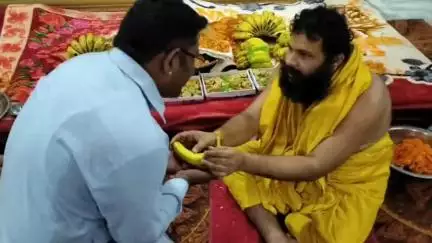 भादरा: भादरा में राजस्थान सरकार की तरफ से मुख्यमंत्री ने गुरुपूर्णिमा के अवसर पर संतों का सम्मान किया
