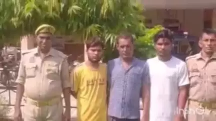 इगलास: इगलास कोतवाली पुलिस ने झगड़ा कर रहे तीन अभियुक्तों को किया गिरफ्तार