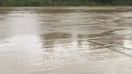 রামপুরহাট ২: তারাপীঠ দ্বারকা নদীতে ঘিরে দেওয়া হলো লাল পতাকা দিয়ে, কিন্তু কেন?