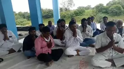 भोकरदन: बोरगाव जहागीर येथे आषाढी पौर्णिमेनिमित्त घेण्यात आली बुद्ध वंदना, 12गावातील समाज बांधव बुद्ध वंदनेला उपस्थित