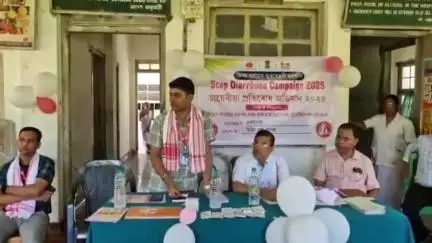 সোণাৰি: ডিপ্লিং চাহ বাগিছাত জিলা ডায়েৰীয়া প্ৰতিৰোধ কাৰ্যসূচী শুভাৰম্ভ কৰে জিলা যুটীয়া স্বাস্থ্য সেৱা সঞ্চালকে