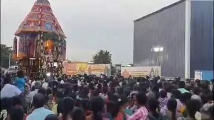 திருப்பூர் தெற்கு: நல்லூர் ஸ்ரீ விஸ்வேஸ்வரர் ஆலய தேர்த்திருவிழா வெகு விமர்சையாக நடைபெற்றது