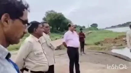 भितरवार: धोवट खिरिया पर आवागमन बंद, चौकीदार तैनात
