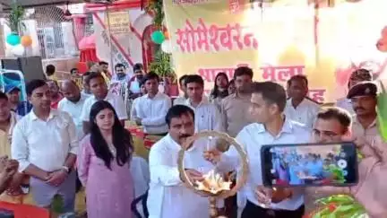 मोतिहारी: बिहार के सुप्रसिद्ध अरेराज बाबा सोमेश्वर नाथ महादेव मंदिर में श्रावणी मेला का हुआ उद्घाटन