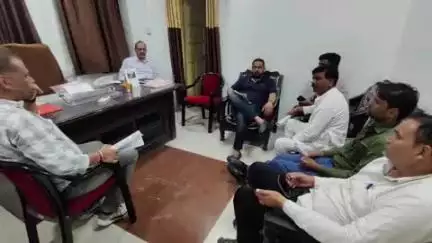 अन्ता: निर्वाचक पंजीयन अधिकारी कार्यालय अन्ता में राजनीतिक दलों के प्रतिनिधियों की बैठक आयोजित हुई