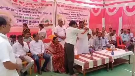 रामपुर नैकिन: टमसार के शासकीय आदिवासी जूनियर बालक छात्रावास में गुरु पूर्णिमा का कार्यक्रम मनाया गया