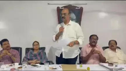 తాడేపల్లిగూడెం: పి4 కార్యక్రమంలో భాగంగా వివిధ సంఘాల నాయకులు, వాణిజ్య వ్యాపారస్తులతో సభ, పాల్గొన్న ఎమ్మెల్యే శ్రీనివాస్