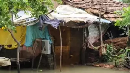 देसाईगंज वडसा: पूर परिस्थितीमुळे देसाईगंज येथील हनुमान वॉर्डमध्ये बिकट अवस्था...पूर परिस्थितीची आमदार रामदास मसराम यांनी केली पाहणी