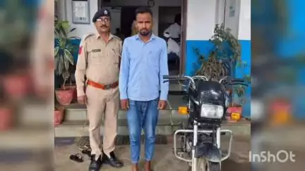 ભિલોડા: પોલીસે મોટરસાઈકલ ચોરીના આરોપીને ભાણમેર પાસેથી ગણતરીના કલાકોમાં ઝડપી પાડ્યો