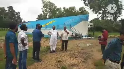 কুলপি: কুলপি স্টেডিয়াম তৈরি ও ঢোলা কলেজ সংস্কারের জন্য জেলা প্রশাসন পক্ষ থেকে ঘুরে দেখলেন সঙ্গে ছিলেন বিধায়ক
