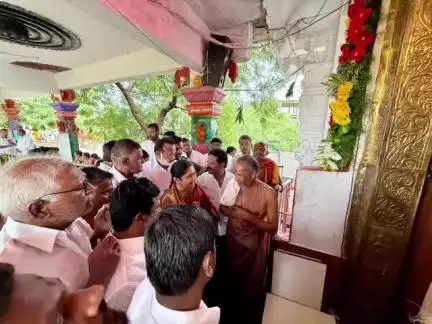 హత్నూర: మధుర దత్తాత్రేయ స్వామి వారి క్షేత్రాన్ని దర్శించుకున్న నర్సాపూర్ ఎమ్మెల్యే సునీత లక్ష్మారెడ్డి