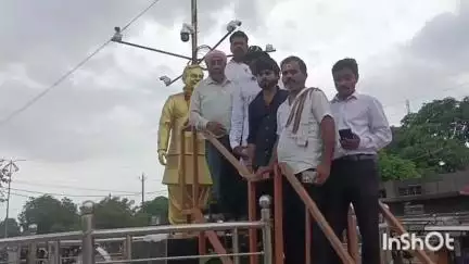 गोहद: गोहद नगर में मास्टर प्लान लागू करने की मांग को लेकर समाजसेवियों ने अटल चौक गोलंबर तिराहा पर लगाई चौपाल।#jansamasya