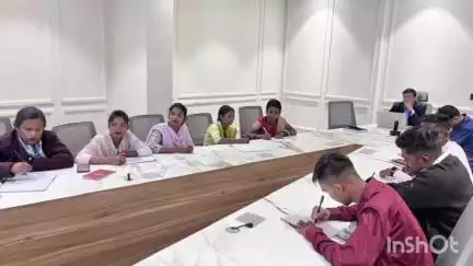 दरभा: कांगेर घाटी राष्ट्रीय उद्यान ने धरमपुरा के होटल अविनाश इंटरनेशनल में सत्कार प्रशिक्षण का आयोजन किया