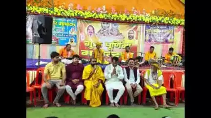 राजिम: सिरकट्टी आश्रम पहुंचकर विधायक रोहित साहू ने संतों का लिया आशीर्वाद