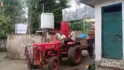 बांका: खड़िहारा गांव में लूटकांड के अभियुक्त के घर पुलिस ने की कुर्की जब्ती