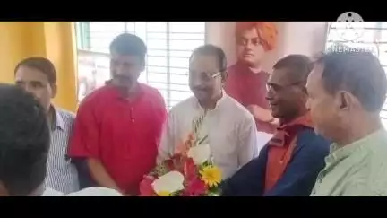 বিলোনিয়া: দক্ষিণ জেলার বিলোনিয়া বিজেপি কার্যালয়ে সাংগঠনিক সভা অনুষ্ঠিত হয়