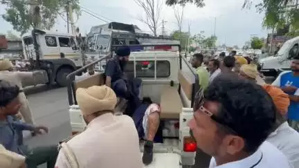 ਧੂਰੀ: ਧੂਰੀ ਵਿਖੇ ਨਹਿੰਗ ਸਿੰਘਾਂ ਦੀ ਹੋਈ ਖੂਨੀ ਚੜਪ