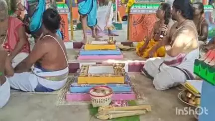 திருப்பரங்குன்றம்: திருப்பரங்குன்றம் கோவில் குடமுழுக்கு: "யாகசாலை பூஜையில் தமிழ் பாடசாலை நிர்வாகிகளுக்கும் சிவாச்சாரியார்களுக்கும் இடையே தள்ளுமுள்ளு"