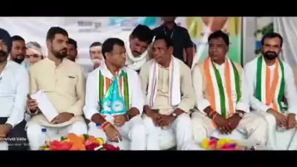राजिम: कांग्रेस के प्रदेश अध्यक्ष दीपक बैज जन न्याय पदयात्रा में शामिल होने मैनपुर पहुंचे