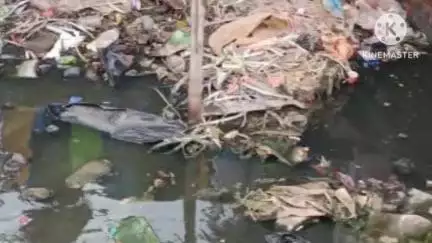 छपरा: छपरा शहर में डीएम के निर्देश पर नगर निगम प्रशासन ने नालियों की सफाई और ब्लीचिंग पाउडर का छिड़काव किया