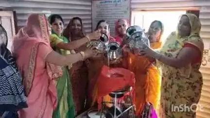पोकरण: गुरु पूर्णिमा के अवसर पर महेशा नंद आश्रम में सुखद बरसात की कामना के लिए सहस्त्र घट रुद्राभिषेक का आयोजन हुआ