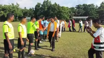 দাংতল ৰাজহ চক্ৰ: শালঝৰাত এ ডিভিজন ফুটবল লীগৰ সামৰণি, উপস্থিত কোকৰাঝাৰ লোকসভা সমষ্টিৰ সাংসদ জয়ন্ত বসুমতাৰী