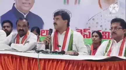 ఖమ్మం అర్బన్: ఖమ్మం లో కాంగ్రెస్ తోనే అన్ని వర్గాలకు న్యాయం సిడబ్ల్యూసి ఆహ్వానితులు చల్లా వంశీ చంద్ రెడ్డి