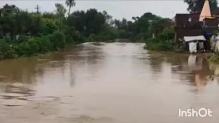 सिवनी मालवा: सिवनी मालवा में भारी बारिश से नदी-नाले उफान पर, कई गांवों का सड़क संपर्क टूटा