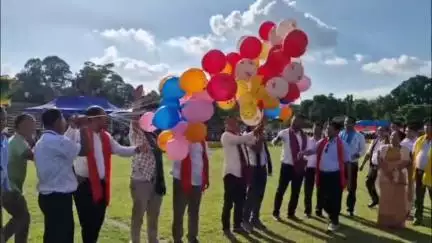 কোকৰাঝাৰ ভাগ: দোতমা ক্ৰীড়া সন্থাৰ খেলপথাৰত আৰম্ভ হৈছে বড়োলেণ্ড চি এম কাপ ২০২৫ৰ কাউন্সিল পৰ্যায়ৰ ফুটবল প্ৰতিযোগিতা, উপস্থিত ইএম