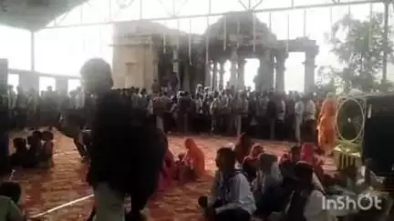 मावली: रख्यावल में हरि ओम नारायण आश्रम पर हजारों श्रद्धालु पहुंचे, आश्रम के बाहर लगा मेला