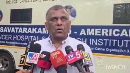 తాడికొండ: రాజధాని ప్రాంతంలో బసవతారకం క్యాన్సర్ ఆసుపత్రి త్వరలో ప్రారంభిస్తాం: బసవతారకం వైద్యశాల సీఈవో కృష్ణయ్య