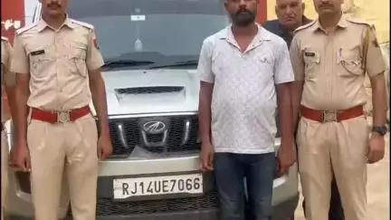 पुलिस थाना जमवारामगढ ने 11 लाख 50 हजार की चोरी करने व फिरोती के आरोपी को किया गिरफ्तार।