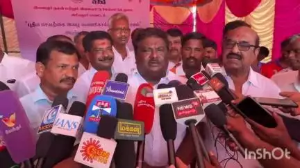 அரியலூர்: "பாஜகவை தூக்கி சுமந்து கொண்டிருப்பதால் EPS விரக்தியின் விளிம்பில் உள்ளார்" - அமைச்சர் சிவசங்கர் விமர்சனம்