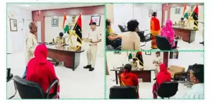 आज दिनांक -11.07.2025 को पुलिस अधीक्षक महोदय बाँका द्वारा अपने कार्यालय कक्ष में जन सुनवाई…