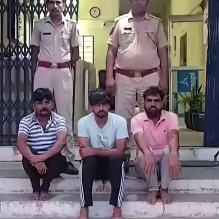 नीमराना: नीमराणा में भाजपा नेता पर फायरिंग के मामले में पुलिस ने तीन आरोपियों को किया गिरफ्तार, दो आरोपी फरार