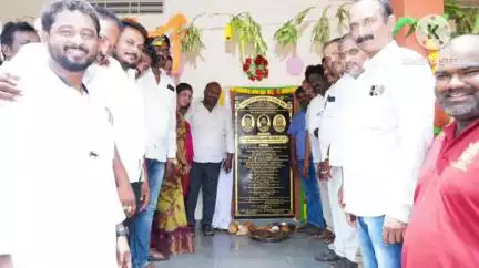 రాంబిల్లి మండలంలోని ప్రభుత్వ పాఠశాలలో పలు అభివృద్ధి పనులు శంకుస్థాపన, ప్రారంభోత్సవం చేసిన ఎమ్మెల్యే సుందరపు విజయ్ కుమార్