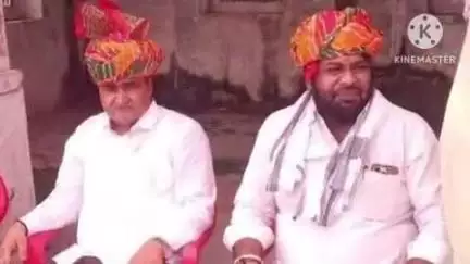 करौली: तुलसीपुरा में विधायक दर्शन सिंह और भाजपा नेता सतवीर चंदीला का ग्रामीणों ने किया स्वागत
