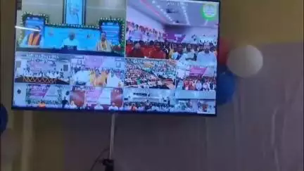बेलागंज: बेलागंज प्रखंड सभागार में सामाजिक सुरक्षा पेंशन योजना पर मुख्यमंत्री के भाषण को वीडियो कॉन्फ्रेंसिंग से सुना गया